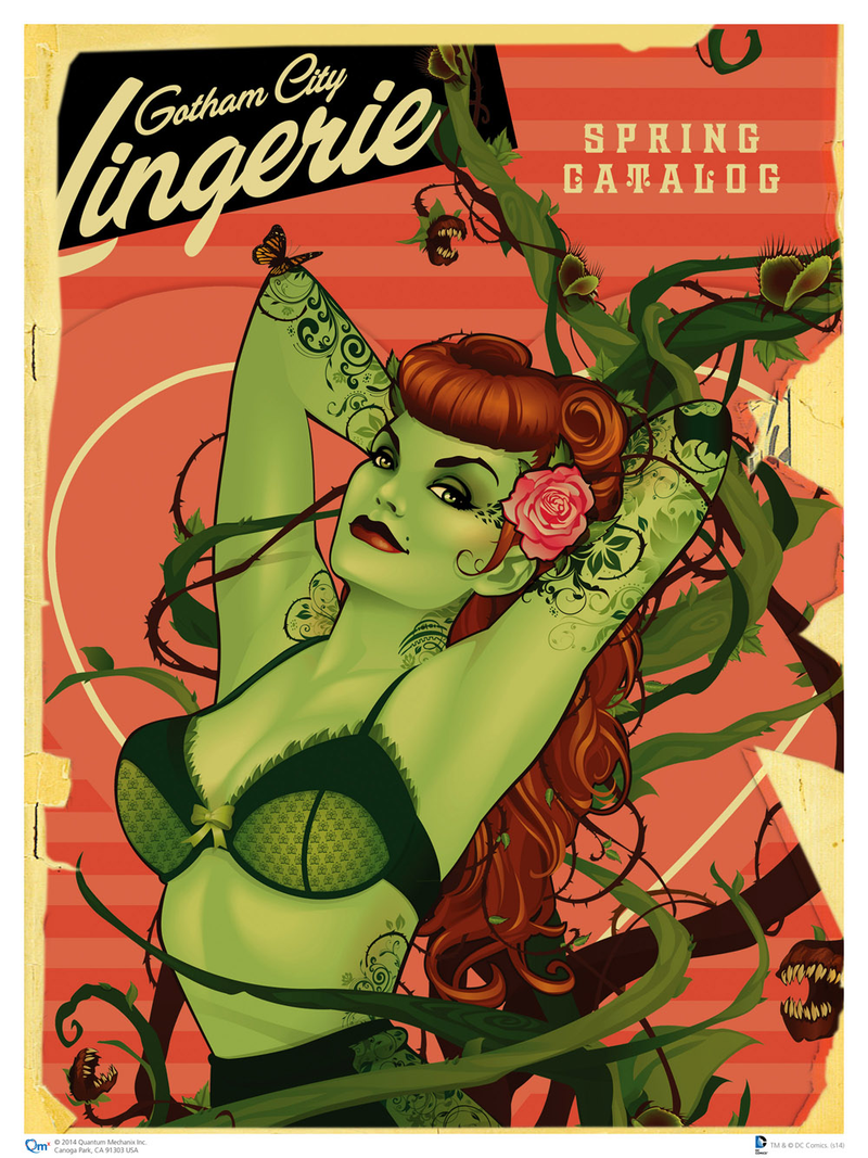 Illustration for article titled Show Your Love For DC Comics Heroines With These Dreamy 1940s Pin-Ups!